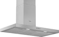 Bosch - Campana Extractora Decorativa de Pared, 90 cm, Serie 2, Control Mecánico, Iluminación LED, Acero Inoxidable, DWB96BC50