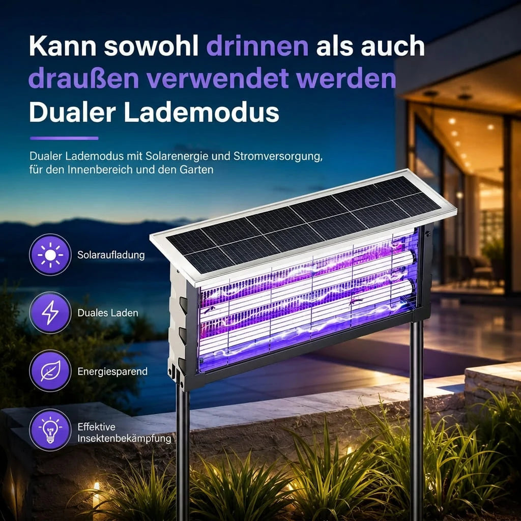 Elektrischer Insektenvernichter für den Garten | Dämmerfang