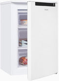 Exquisit Gefrierschrank | 87 l Nutzinhalt, 85,5 cm Höhe, Energieklasse C, 40 dB(A) | 4-Sterne-Gefrieren, manuelle Temperaturregelung, manuelles Abtauen, wechselbarer Türanschlag | GS581-040Cweiss