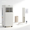 ROVSUN 3 in 1 Klimaanlage Mobil 9000 BTU mit Abluftschlauch, Moiles Klimagerät Mini Klimaanlage mit LED-Display & Fernbedienung & APP, 24H-Timer (9000, BTU)