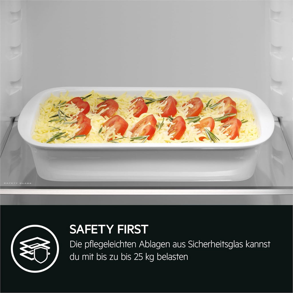 AEG OSF6I82EF Unterbau-Kühlschrank / 820 mm / 4-Sterne-Gefrierfach / 111 L/Festtür/E