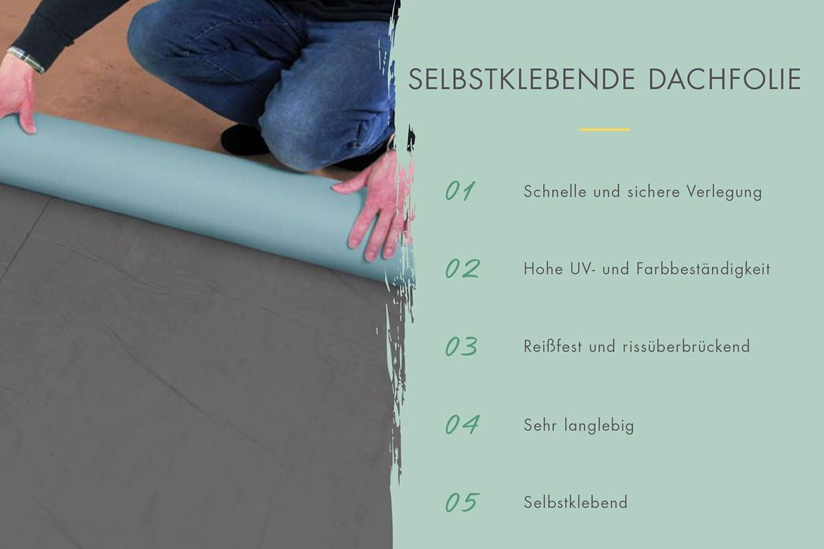 Karibu moderner Gartenpavillon mit Flachdach, Selbstklebender Dachfolie, wetterfest und stabil, für Garten, Terrasse und Outdoor-Bereich (Pavillon mit Rückwand + 2 Seitenwänden)