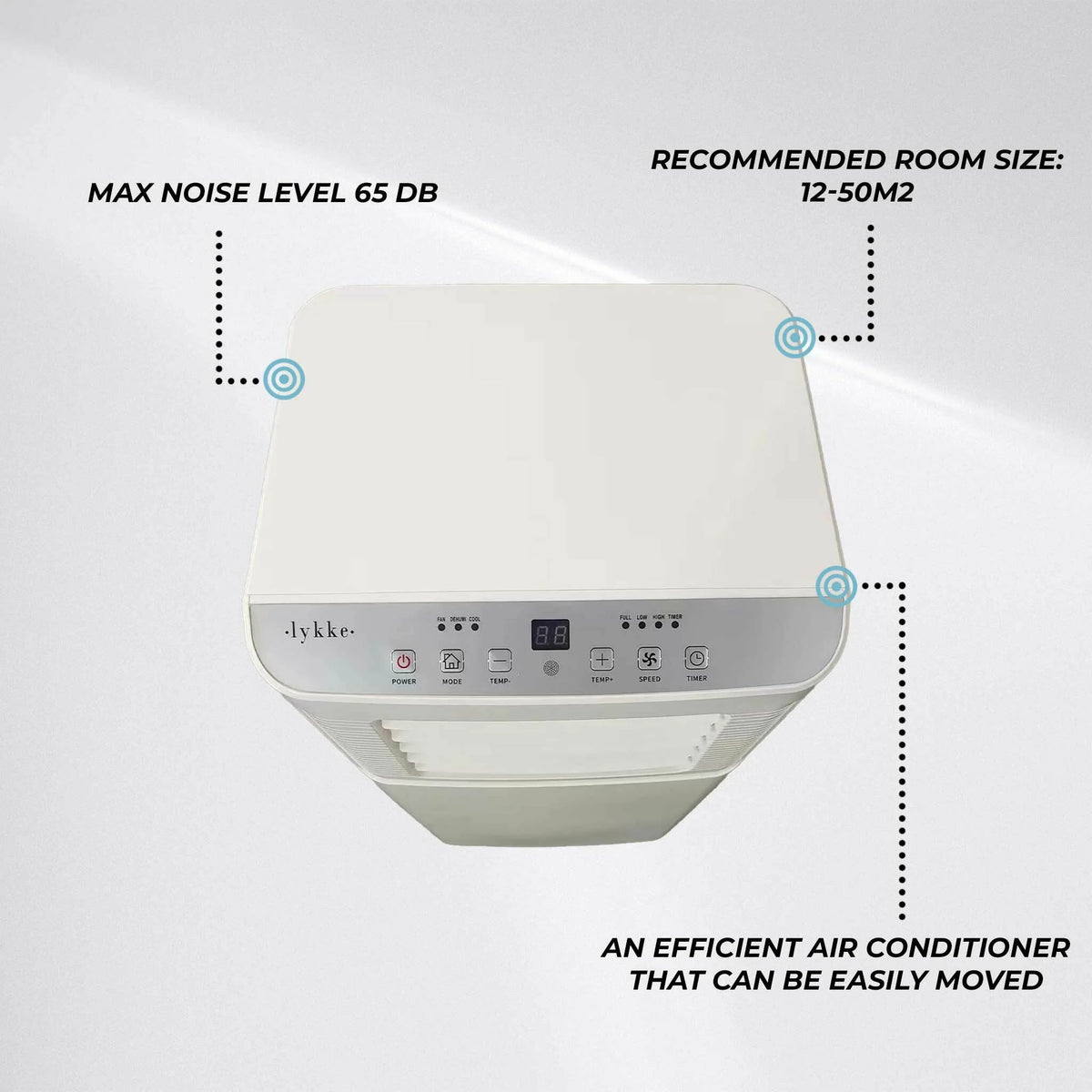 Lykke Mobile Klimaanlage Pro 3000, 9000BTU