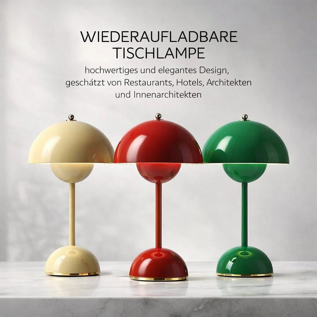 Kabellose LED Tischlampe | Veluné