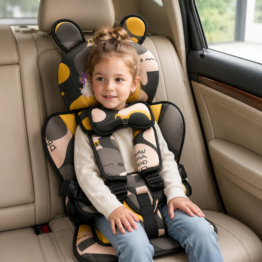 Kinderautositz im Bären Design | Flauschwacht