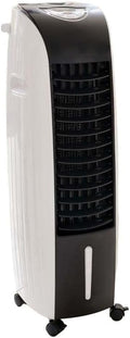 BIGBEN Luftkühler 60 W, Tank 6 l – Mobile Klimaanlage ohne Abfluss – Säulenventilator mit Fernbedienung und Timer – AIRC01