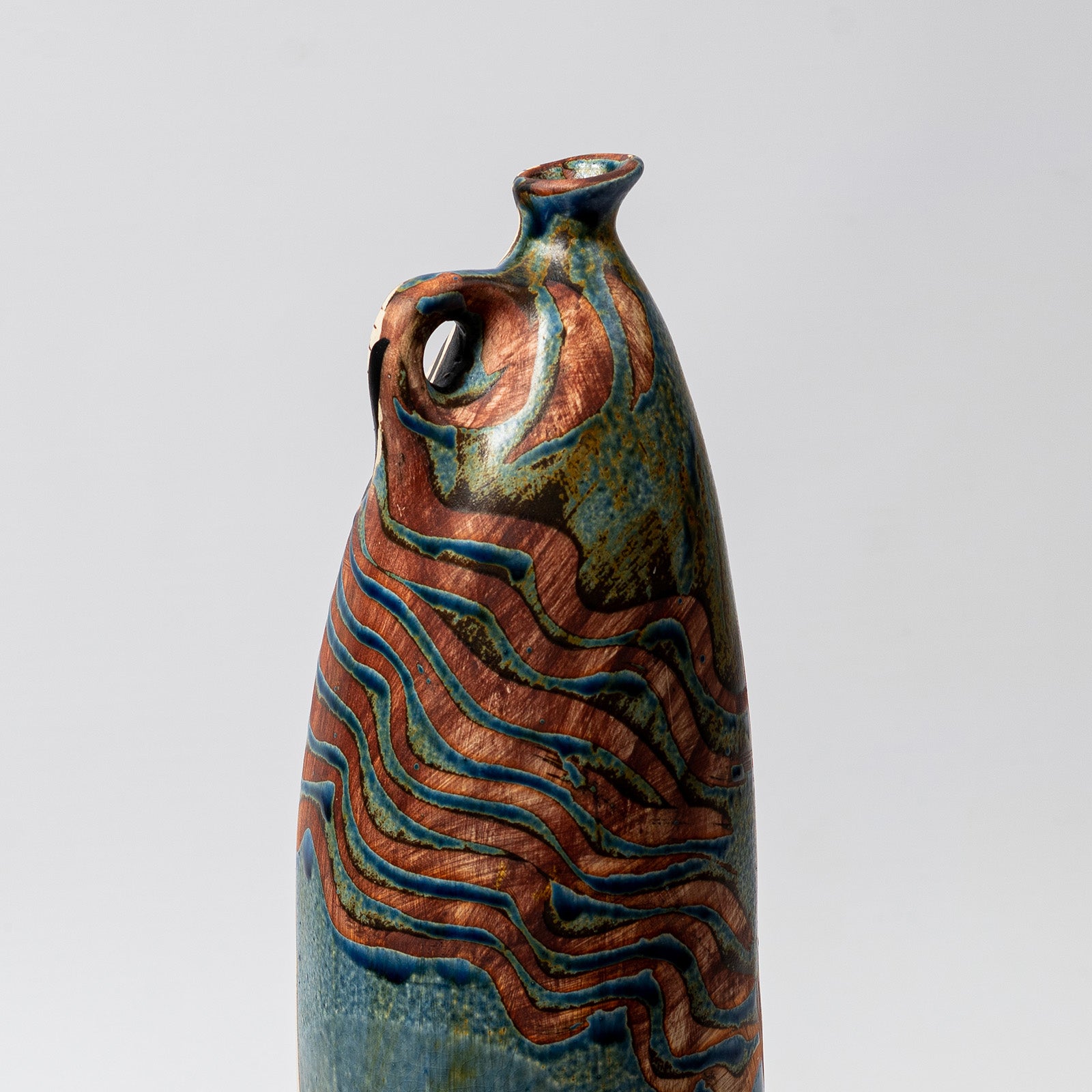 Botella cilíndrica jarra