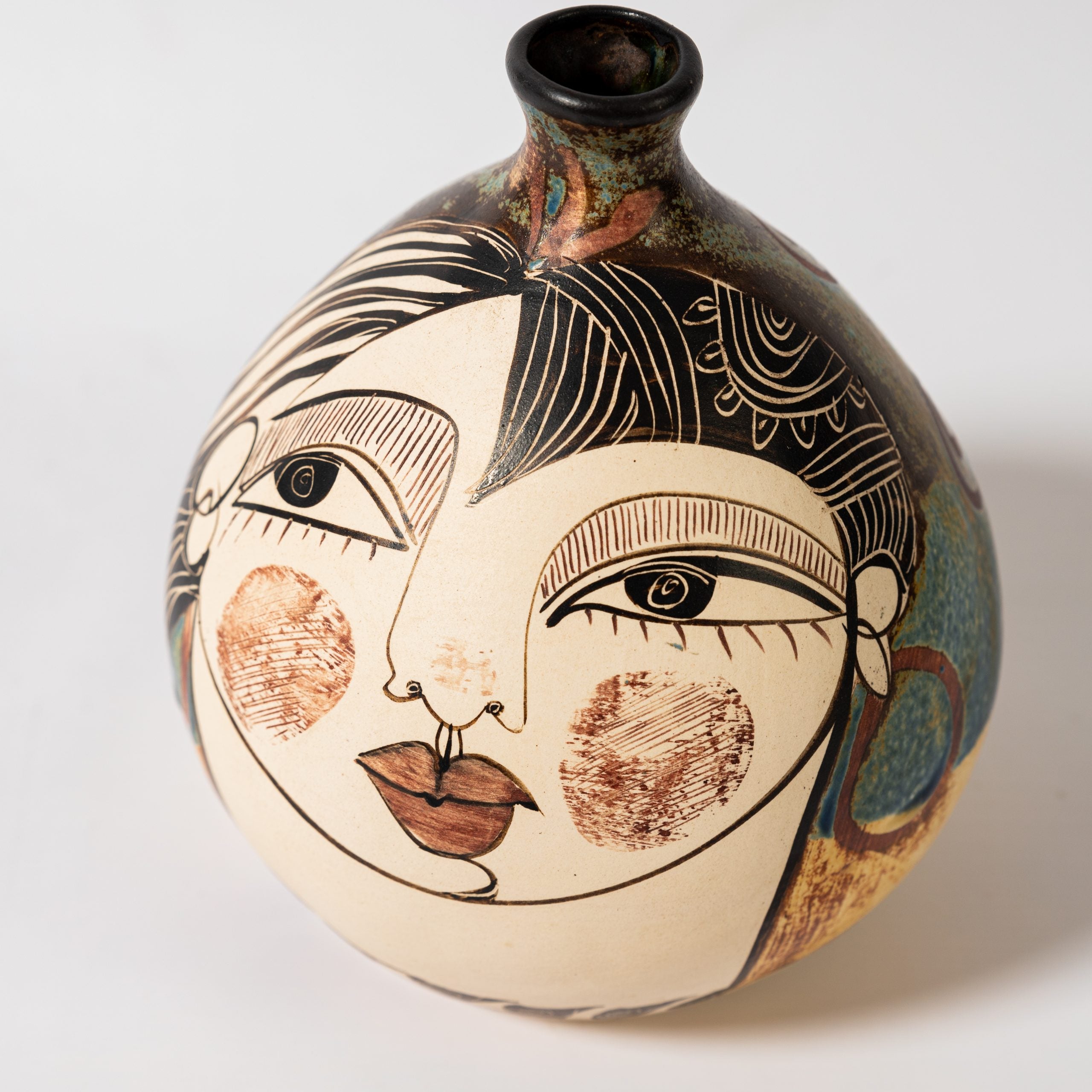 Botella globular