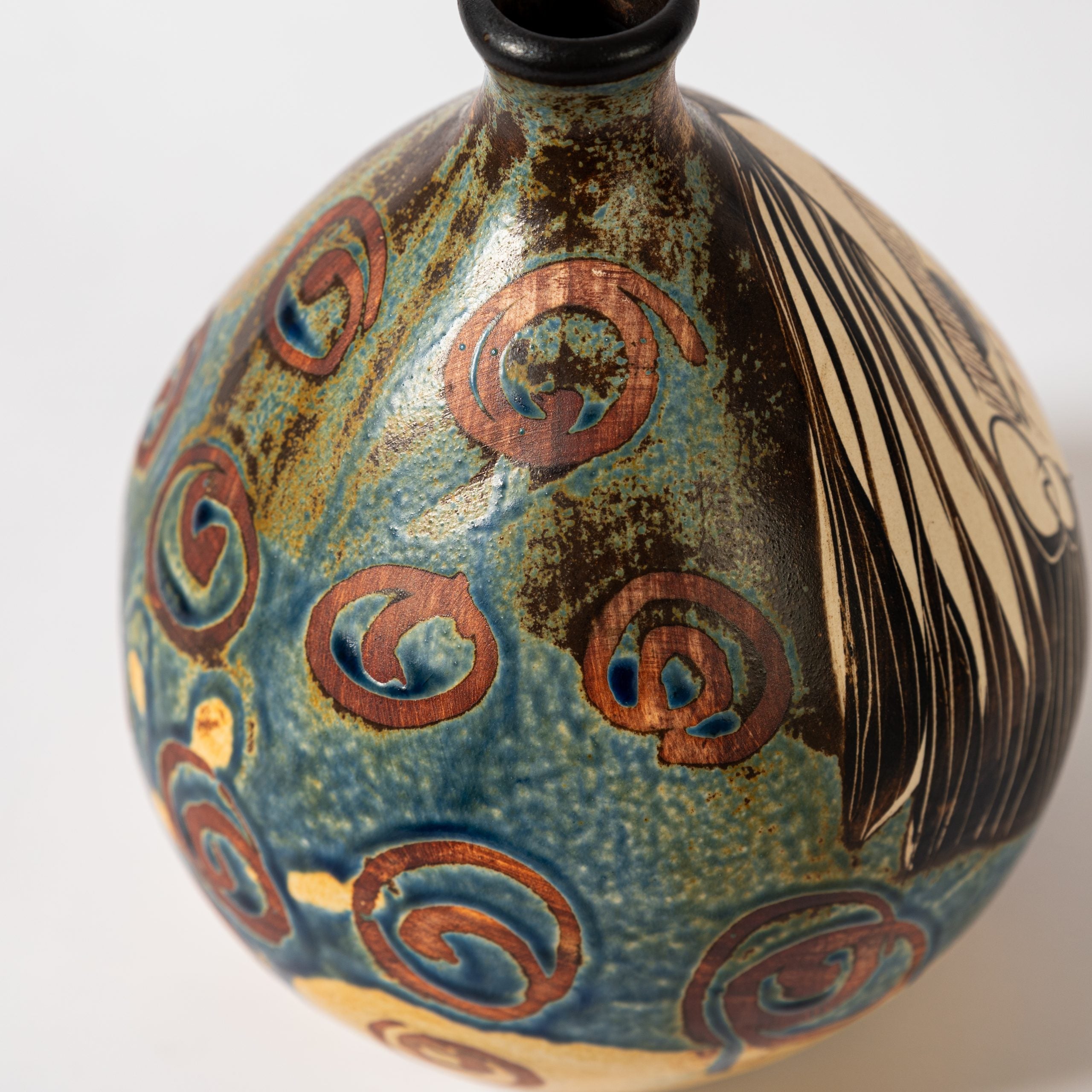 Botella globular