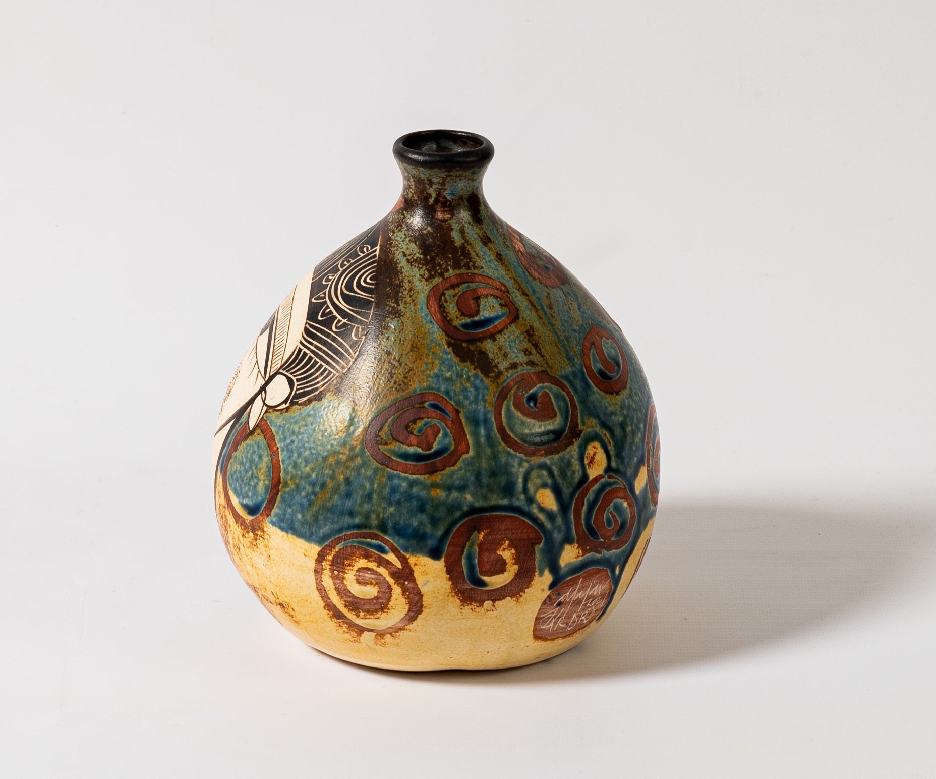 Botella globular