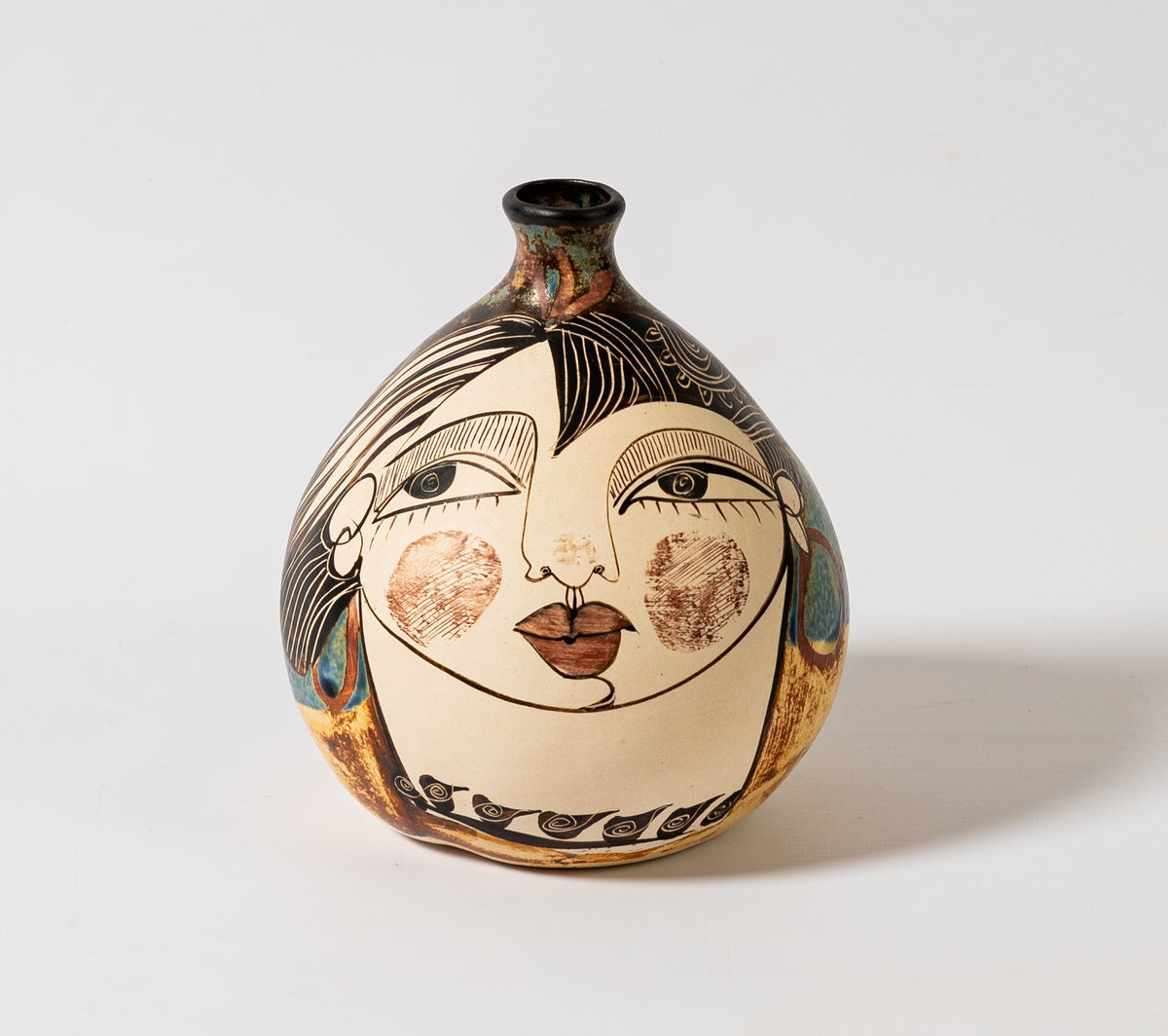 Botella globular