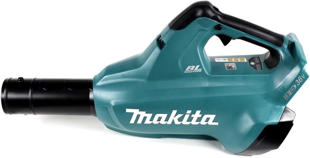 DUB 362 2x18 Volt Akku Laubbläser Akku-Gebläse + 2x 6 Ah Akku + DC 18 RD Doppel Ladegerät