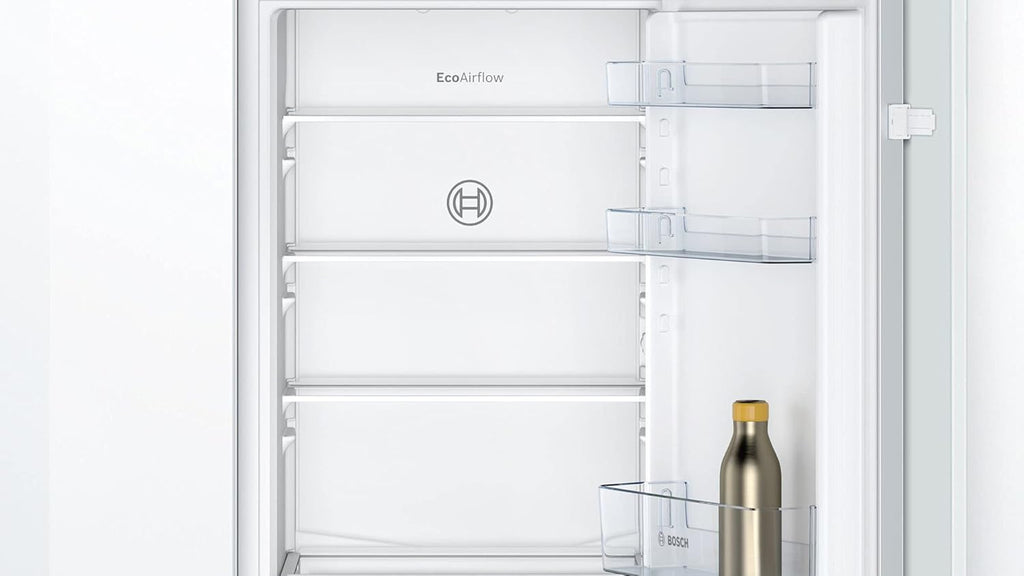 Bosch KGN36NWEA Serie 2 Kühl-Gefrier-Kombination, 186 x 60 cm, 215 L Kühlen & 87 L Gefrieren, NoFrost nie wieder abtauen, LED-Beleuchtung gleichmäßige Ausleuchtung