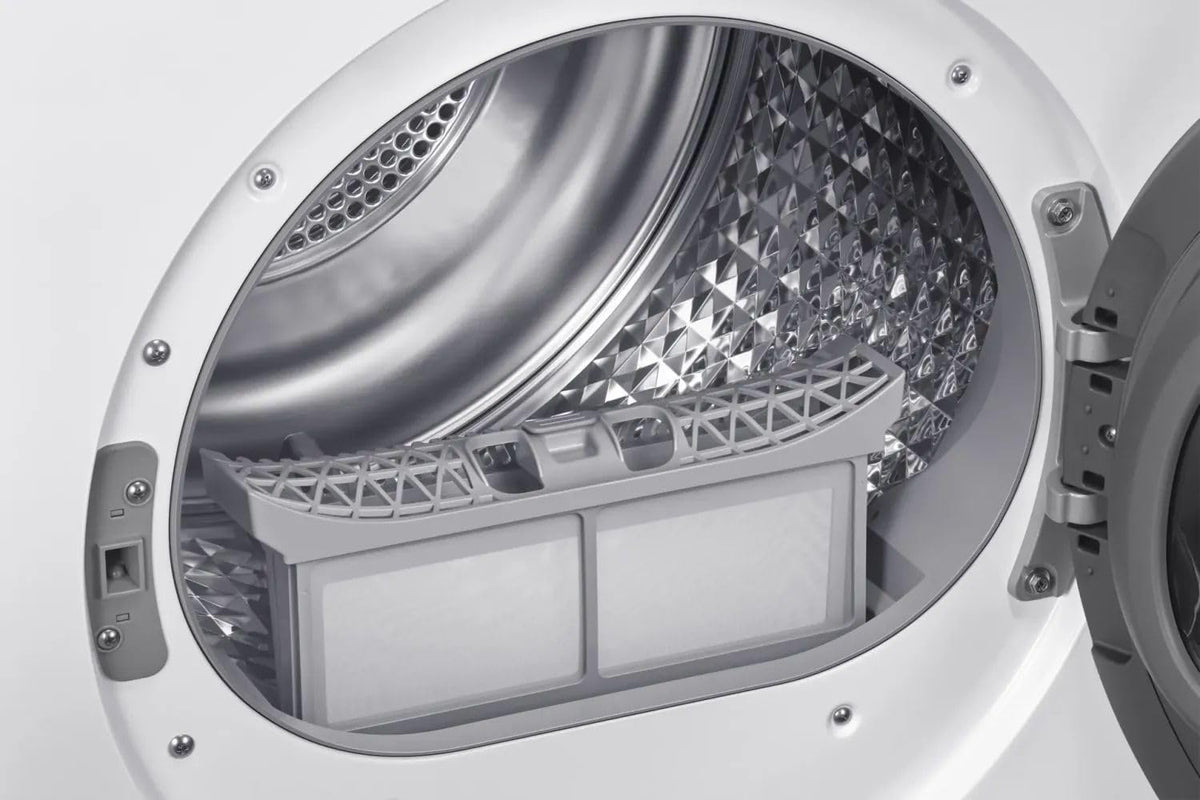 Wärmepumpentrockner, DV5000D, 9 kg, EEK: C, AI Wäschetrockner mit WiFi-SmartThings-App, Hygiene-Programm, Air Refresh, Knitterschutz, DV90DG52A0AEEG