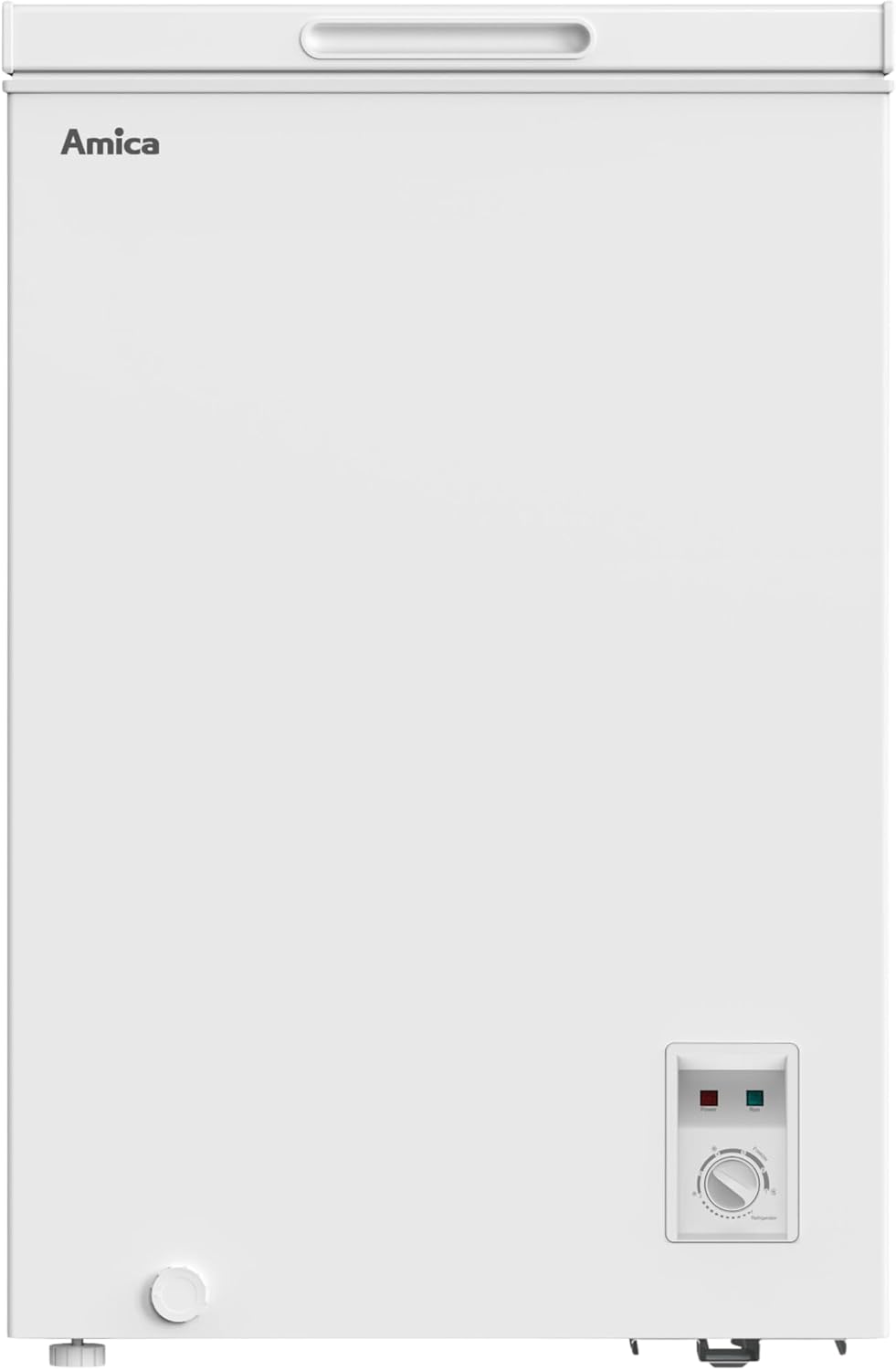 Amica GT 311 105 W Gefriertruhe / Weiß / 100 Liter / elektronische Steuerung / 1 Gefrierkorb