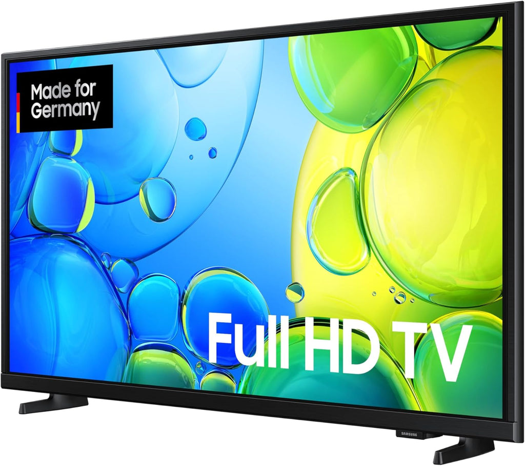 Full HD F6009F 32 Zoll (81 cm) LED Flachbildfernseher, PurColor-Technologie, HDR, Object Tracking Sound Lite, Knox Security, One UI Tizen, Smart TV, Unbegrenzt kostenlose Inhalte