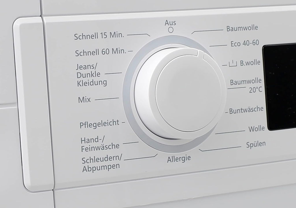 Telefunken W-01-52-W Waschmaschine (5 kg / 1000 U/Min) mit Mengenautomatik und Überlaufschutz / 15 Programme/Startzeitvorwahl/weiß