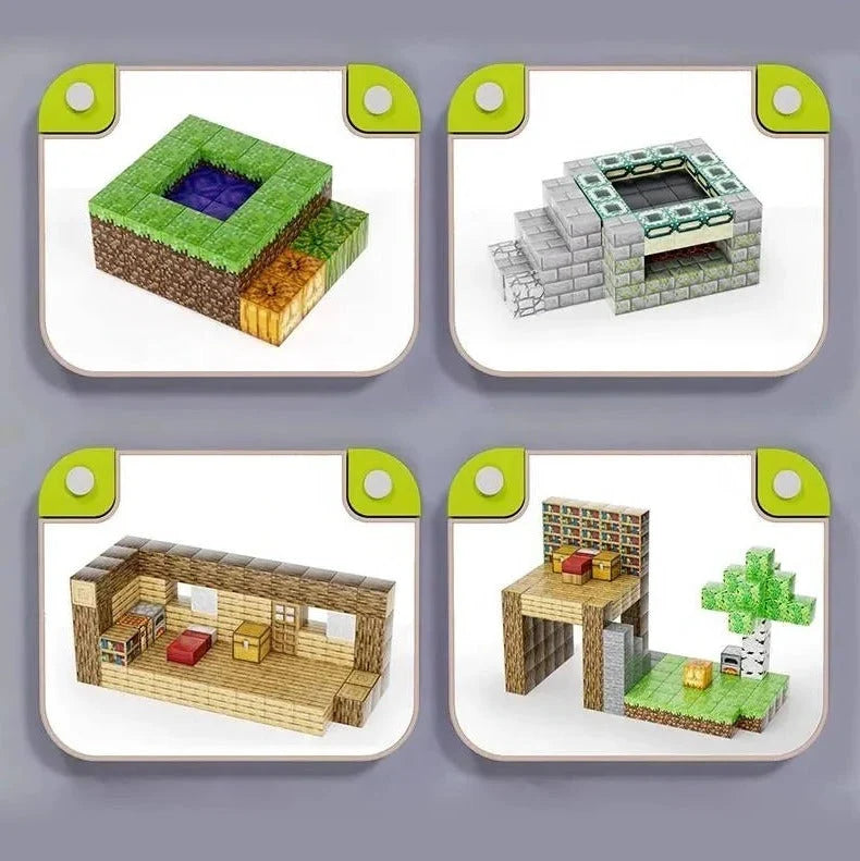 Magnetische Bausteine Set für Kinder | Magnetikon