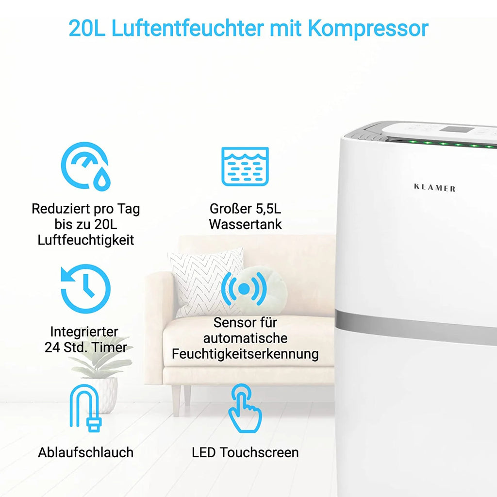 Luftentfeuchter 20/25L