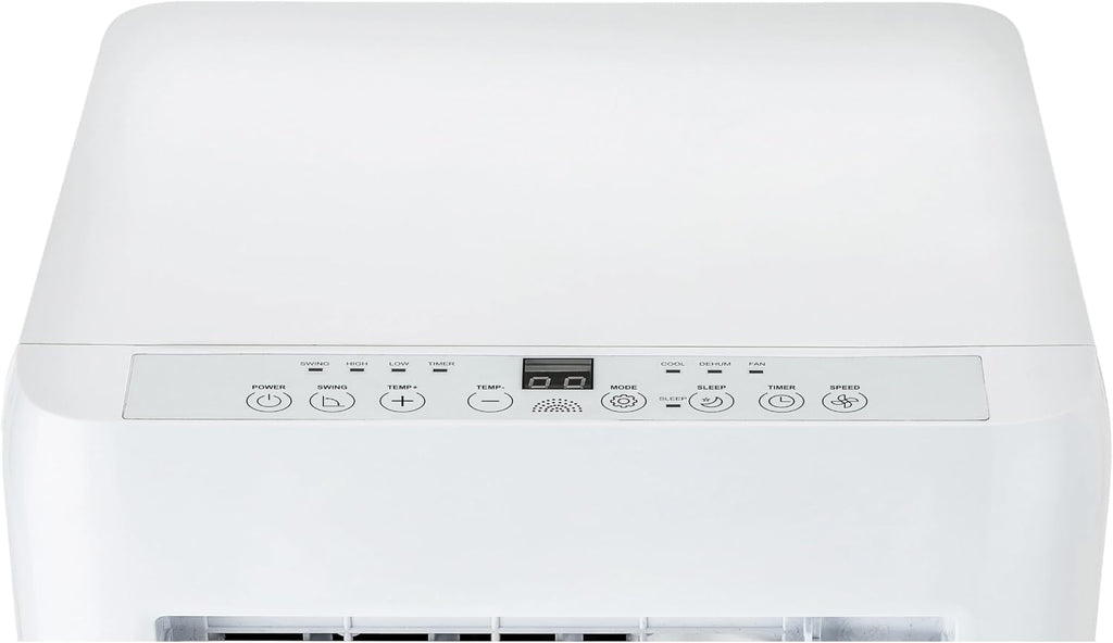 Argo Mobiles Klimagerät Kary 8000 BTU, Bewegliche Klimaanlage | Kühlung, Ventilation, Entfeuchtung – Geringe Umweltbelastung (Umweltfreundliches R290-Kältemittel), Fenster-Kit Inkl.