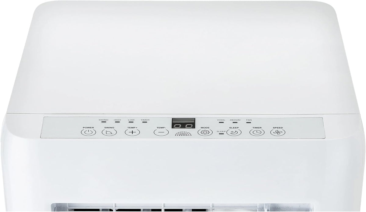 Argo Mobiles Klimagerät Kary 8000 BTU, Bewegliche Klimaanlage | Kühlung, Ventilation, Entfeuchtung – Geringe Umweltbelastung (Umweltfreundliches R290-Kältemittel), Fenster-Kit Inkl.