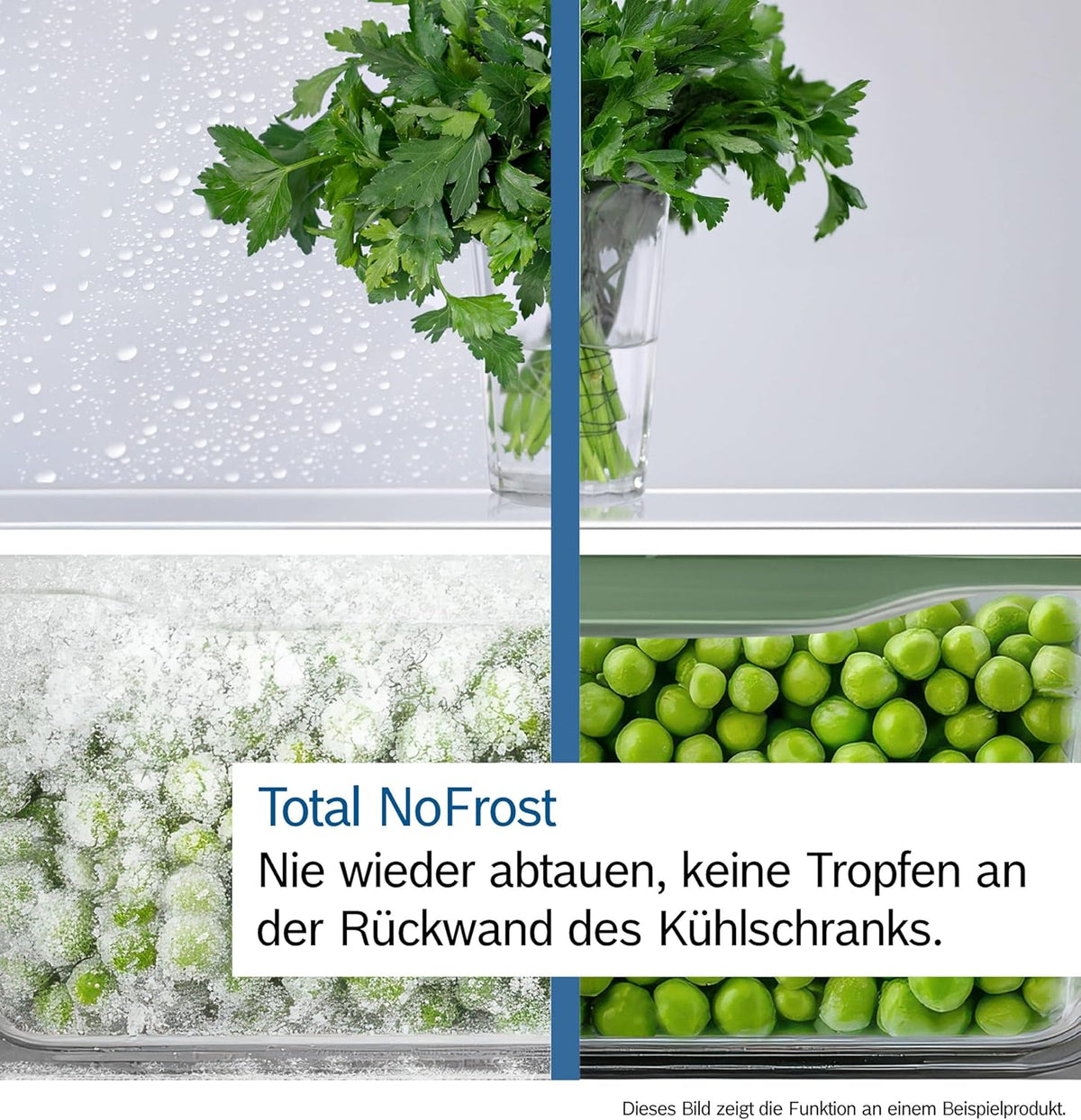 Bosch Kühl-Gefrier-Kobination 203 x 70 cm, Serie 4, KGN492IAF, 311 L Kühlen & 129 L Gefrieren, Total No Frost, längere Frische mit VitaFresh XXL, Extra leise, Gebürsteter Stahl mit AntiFingerprint