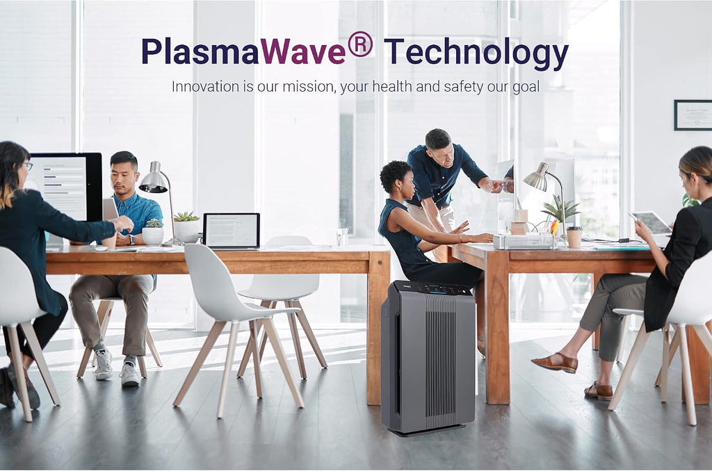 WINIX 5300-2 luftreiniger Allergiker, CADR 390m³/h, 99㎡, Air Purifier für Raucherzimmer gegen Allergien, Staub, Pollen, Tierhaare, Luftqualitätsanzeige, Auto Schlafmodus