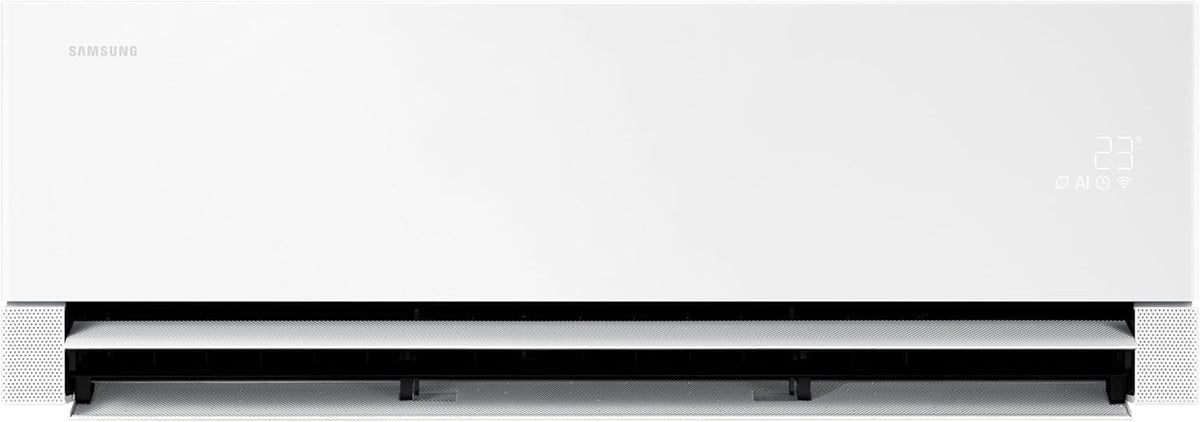 Samsung WindFree™ Première (Neuheit 2026) Monosplit-Klimaanlage, 12.000 BTU, integriertes WLAN, künstliche Intelligenz (KI), stromlose Kühlung, A+++, Essential White