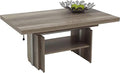 Hela Tische, Couchtisch Wohnzimmertisch Jerome, Holzwerkstoff melaminbeschichtet, Wildeiche, ausziehbar 110-177cm, höhenverstellbar mit Lift 53-69cm