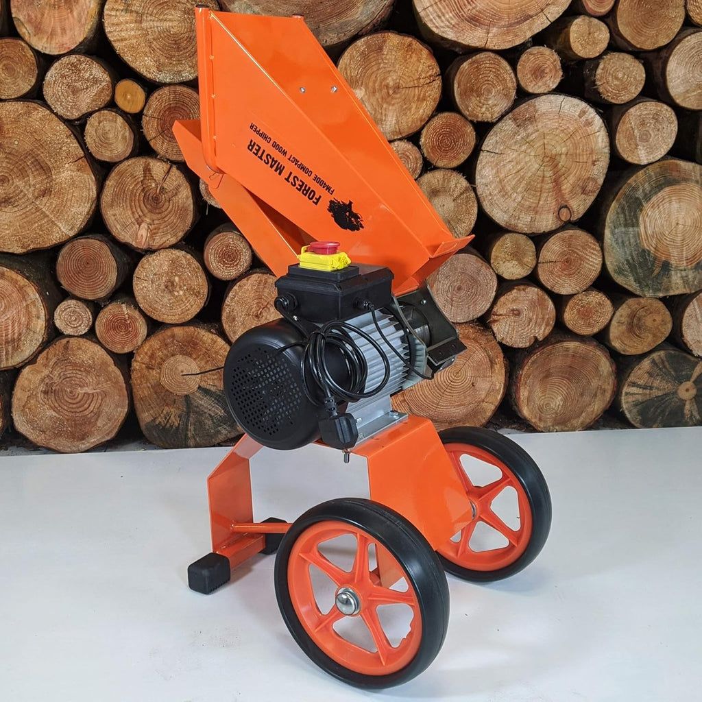 Forest Master Häcksler 2800 Watt 4 Ps AST Laub Holz Garten-Häcksler Garten-Schredder E-Häcksler