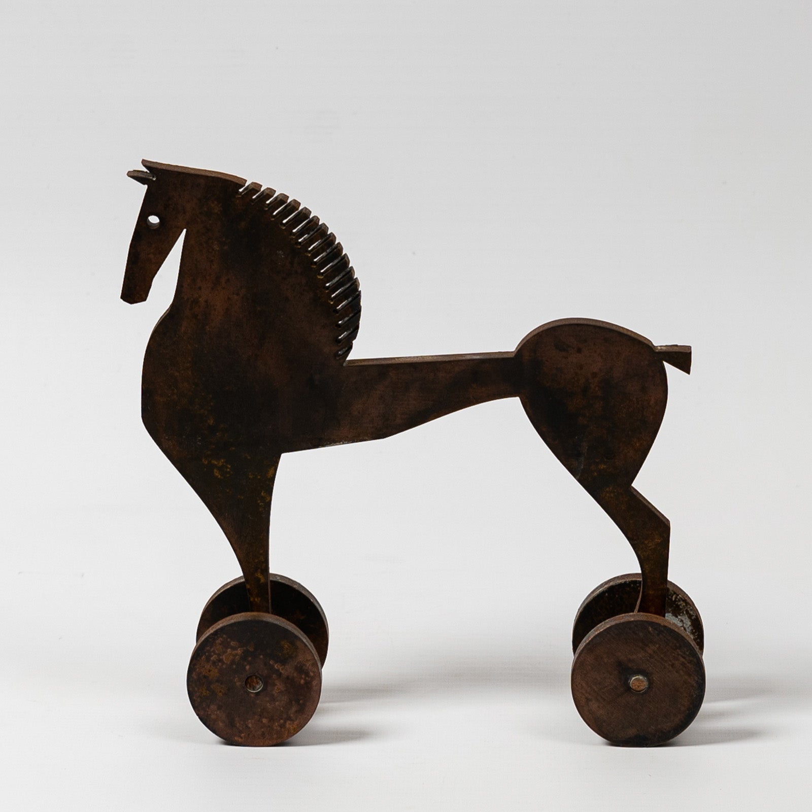 Caballo hierro y pátina