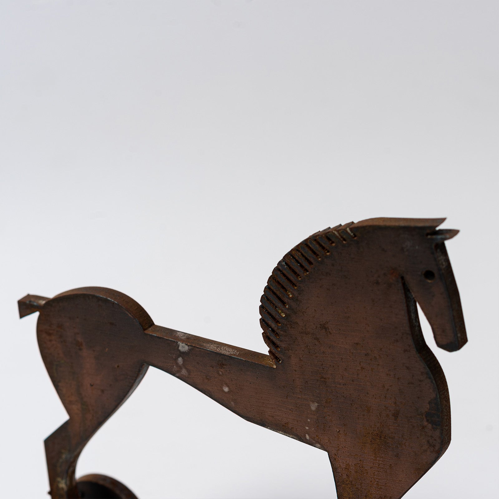 Caballo hierro y pátina