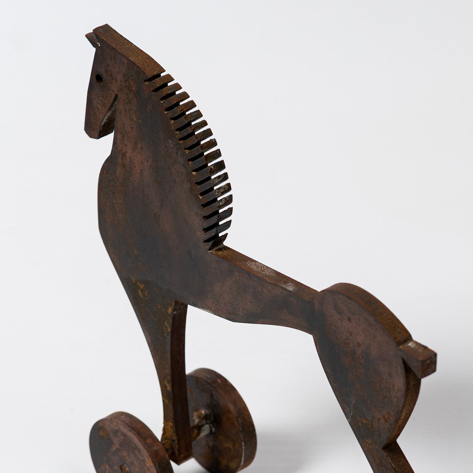 Caballo hierro y pátina