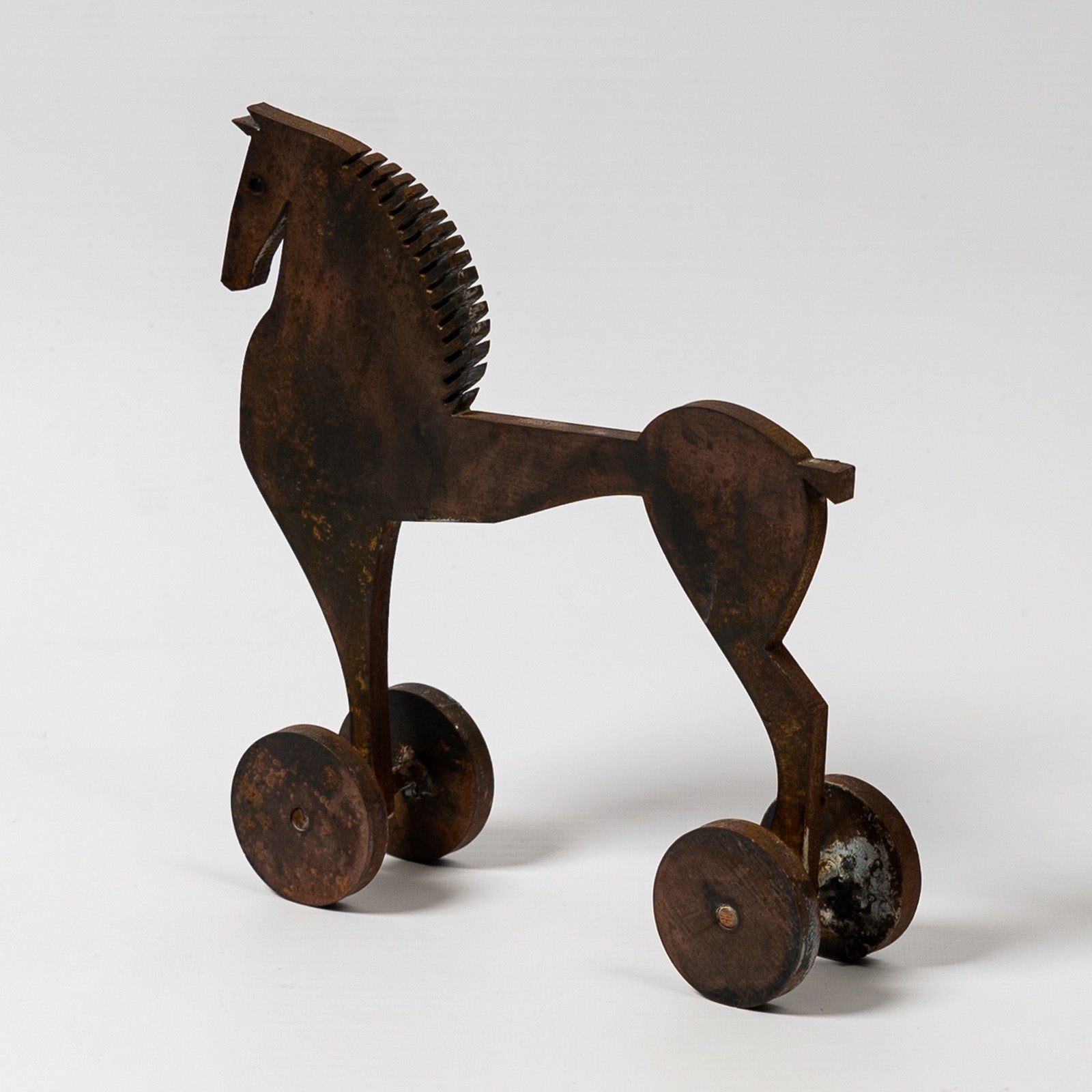 Caballo hierro y pátina