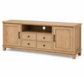 TV-Schrank aus Eichenholz mit Schubladen und Türen 160cm
