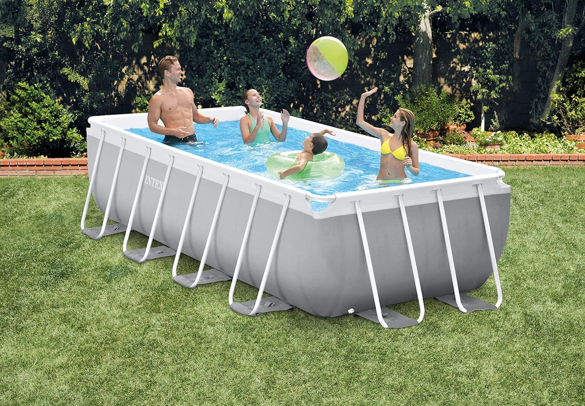 4M X 2M X 1M Prism Frame Rectangular Pool Set