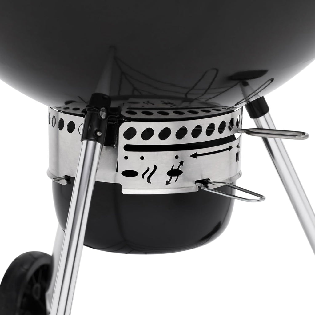 Weber Master-Touch Holzkohlegrill, 66 cm, Schwarz