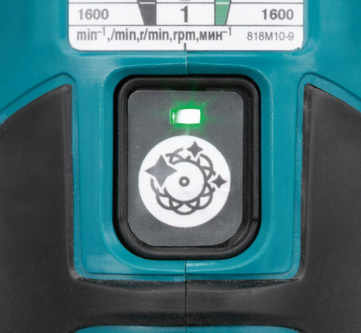 DPO600TKX1 Exzenterpolierer, 1 Akku plus Ladegerät im Transportkoffer, Blau, 18 V / 5,0 Ah