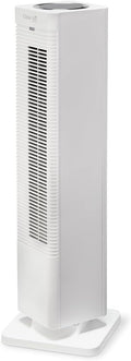 Clean Air Optima CA-904W - Design Heizlüfter - Heizen und kühlender Brise - Heizung: 1000/2000 Watt - Digitaler Thermostat 15-35°C - Oszillation 80º - Geeignet für Räume bis 40m²/100 m³ (Weiß)