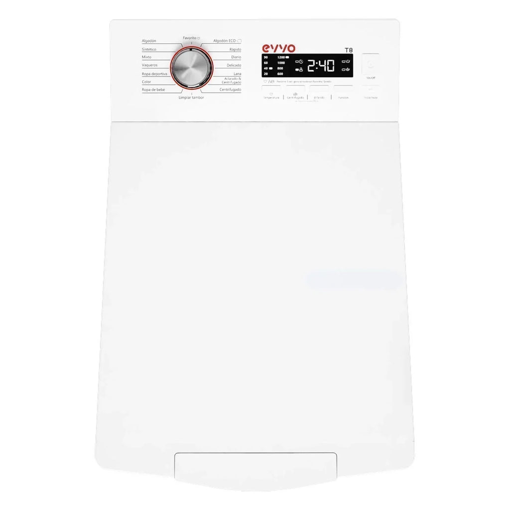 LAVADORA CARGA SUPERIOR EVVO T8