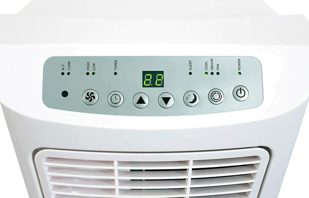 SUNTEC Mobiles Klimagerät Impuls 2.6 Eco R290 – Klimaanlage mobil und leise mit Abluftschlauch – Kühler & Entfeuchter für Räume bis 34 qm – Mobile Kühlung für Wohnung & Büro – 9.000 BTU | 2600 Watt
