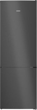 Siemens iQ300 Freistehende XXL Kühl-Gefrier-Kombination 203 x 70 cm, KG49NVXCG, 311 L Kühlen & 129 L Gefrieren, Total noFrost, Nahtlose Platzierung, hyperFresh 0ºC, antiFingerprint schwarzer Stahl