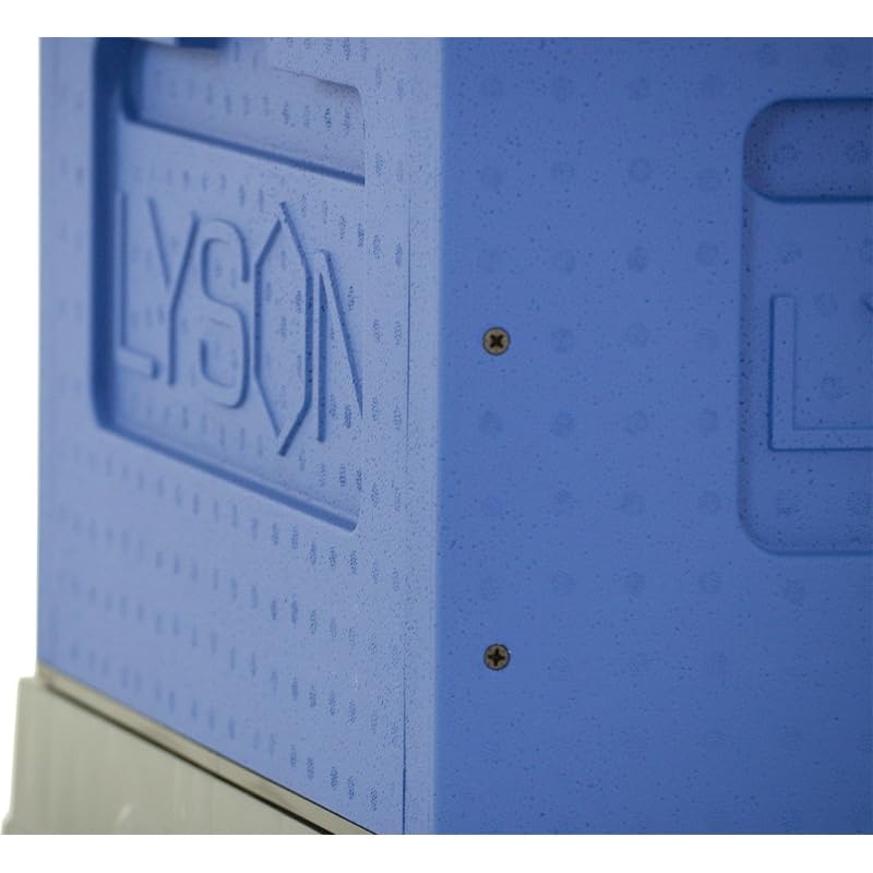 LYSON Bienenbeute Styropor Dadantbeute Dadant Beute OPTIMA Bienenstock-Set mit niedrigem Varroa-Kunststoffboden (DUNKELBLAU) für die Selbstmontage (Passende Rahmen:47×43,5x30cm;47×43,5x14,5cm)