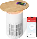 SwitchBot Luftreiniger mit App-Steuerung und Nachtlicht, CADR 400m³/h bis zu 83㎡ Zimmer, HEPA-Filter entfernt 99,97% Schimmel Staub Pollen