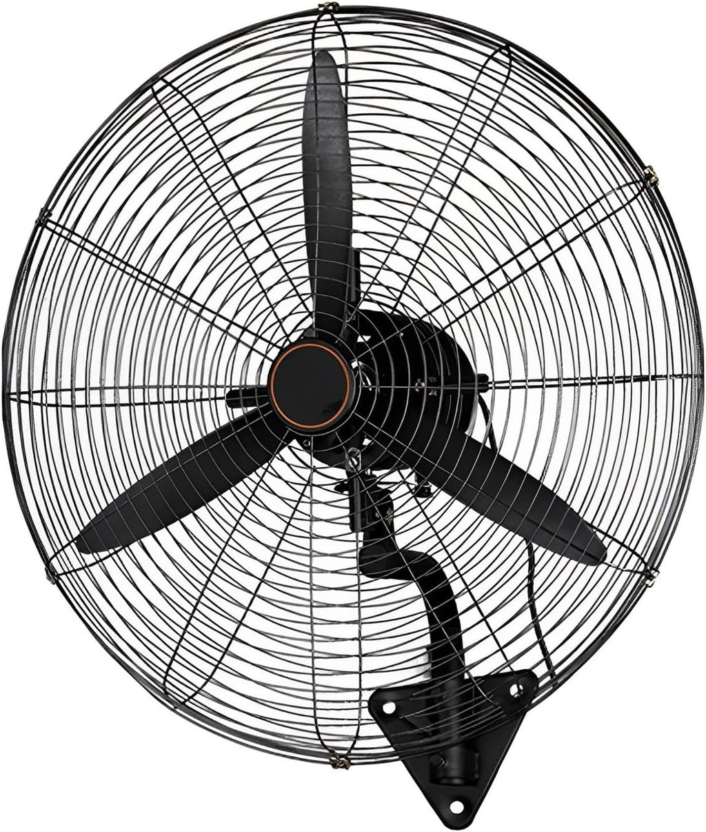 Industrieller Wandventilator (22/26/30 Zoll), Hochleistungs-Wandventilator Mit Hoher Luftgeschwindigkeit, 120°-Oszillation, Robuster Gewerbeventilator, 3 Geschwindigkeitsstufen, Geräuscharm