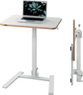 Leitz Ergo Klappbarer und höhenverstellbarer Schreibtisch, Kompaktes Stehpult mit Tragegriff, Ergonomischer Arbeitsplatz für das Home Office, Belastbar bis 20 kg, 65 x 48 cm, Weiß, 65880001