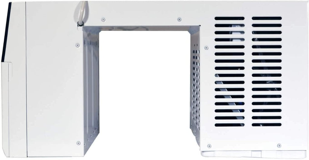 Soleus Air Exklusive 8.000 BTU mit WLAN-Klimaanlage, Klasse für Sicherheit und Flüsterleise, zusammen mit Blick auf das Fenster (passend für bis zu 27,9 cm breite Fensterbank)