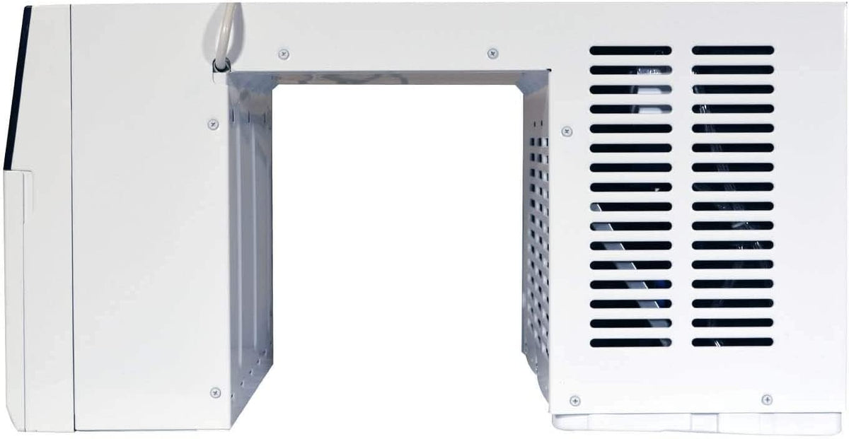 Soleus Air Exklusive 8.000 BTU mit WLAN-Klimaanlage, Klasse für Sicherheit und Flüsterleise, zusammen mit Blick auf das Fenster (passend für bis zu 27,9 cm breite Fensterbank)
