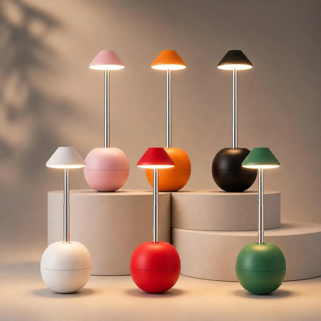 LED Tischlampe mit Fernbedienung | Fernschein