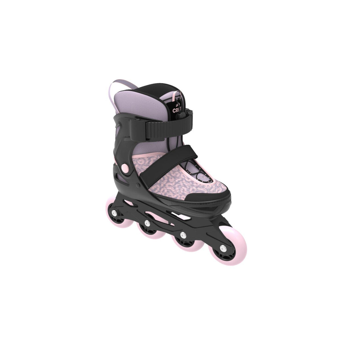 CRIVIT Kinder-Softboot-Inlineskates, mit Anziehhilfe und Tragegriff (Rosa, 29-33) - B-Ware sehr gut